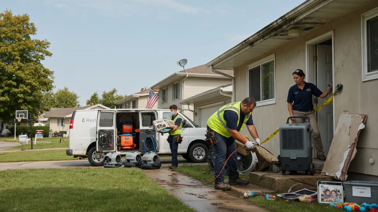 Water Damage Restoration in Moran, MI near me